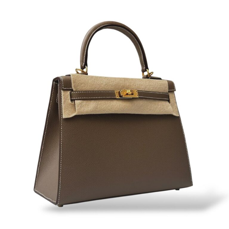 Hermes Kelly 25 Etoupe Epsom GHW – Bild 5